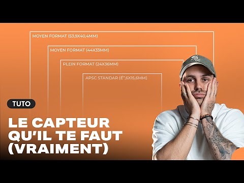 Comprendre les CAPTEURS PHOTO : Micro 4/3, APS-C ou plein format, je t'explique tout !