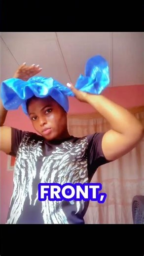 Struggling to tie your headwrap neatly? Let me show you an easy way.#headers ptutorial#headwrap