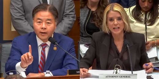 'Don't ever accuse me!' Pam Bondi melts down after Dem busts her for 'lying under oath'