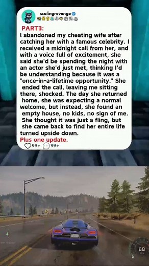 21K views · 154 reactions | P3 l abandoned my cheating wife after catching her with a famous celebrity. I received a midnight call from her, and with a voice full of excitement, she said#foryou #fyp #reels #viral #redditstorytime #redditposts #storytime #redditstories #reddit #askreddit #paranormal #redditparanormal #nosleep | Buzz Bravo | Facebook