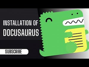 Step By Step guidelines for Docusaurus Installation
