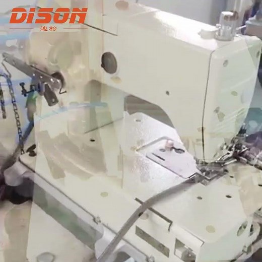 DS-2000C-DK Double-Needle Flatbed Belt Loop Sewing Machine with Cutter