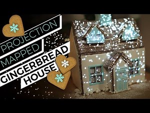Projection Mapped Gingerbread House | Luma Bakery