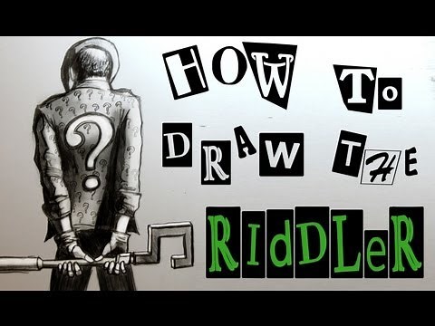 Ep. 118 How to draw the Riddler