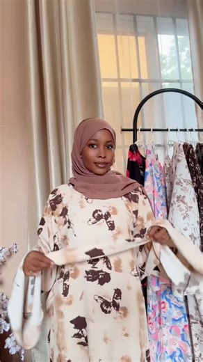 Simple abaya dress for 35,000Tshs 0621413364 #goviral #fyp #abaya #hijab #tiktok