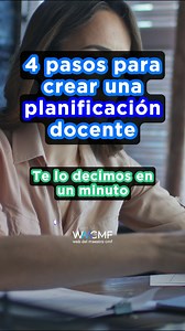 4 #pasos para #crear una #planificación #docente | Web del Maestro CMF