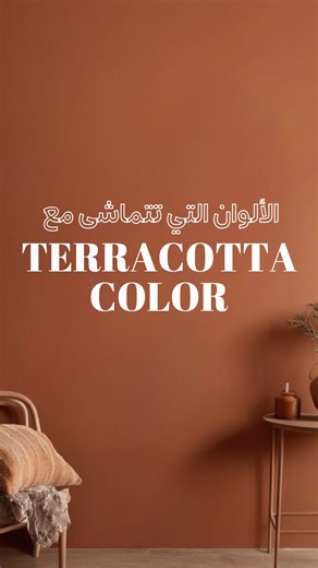 Terracotta color 🧡🤎 شنوا أكثر مزيج عجبكم ؟ #terracotta #terracottacolor #لون_الطين #الفخار #الوان #designmoderne #interiordesign #تصميم_منازل #تصاميم #explore #fyp #architecturedinterieur #tunisia #مهندسة_داخلية #مهندسة_ديكور #تيراكوتا #tercotta_decor #terracottadecor | CT Design