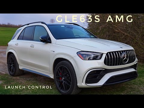 Mercedes AMG GLE 63s 2021 Launch Control 0-100 / 0-60 (simulating Race Start)