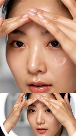 Fermented essence layering — repeated patting of liquid serum ASMR