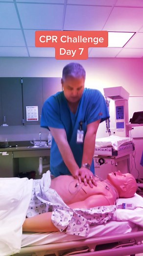 Don’t compress too fast! #cprchallenge #SonicSpeedMeUp #cpr #heartmonth #CleanFreshHype #nurse #doctor #ems
