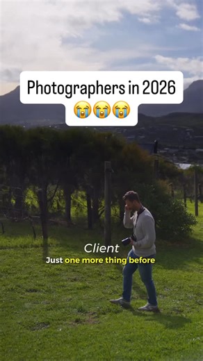 When Social Media became video FIRST it changed what it means to be a photographer. Because your clients aren’t buying “photos” anymore. They’re buying attention. They’re buying assets that help them grow. So the question isn’t: “Should I learn video?” It’s “Can I deliver a streamlined solution with the budget they actually have?” This doesn’t mean you need to become a videographer. It means you adapt, keep your identity, and add a skill that makes you more valuable. Just remember that no busine