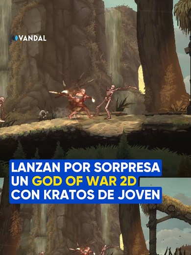 Nuevo God of War 2D con Kratos Joven