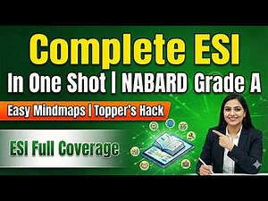 NABARD Grade A Phase II 2025 | Complete ESI in One Shot 🚀