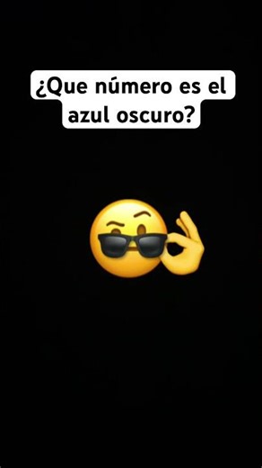 Cuál es el azul oscuro