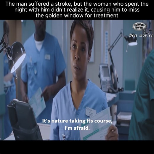 The man suffered a stroke, but the woman who spent the night with him didn’t realize it, causing him to miss the golden window for treatment | TDA Movies