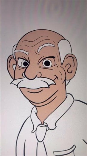 Inktober day 1 - Mustache 👨🏼‍🦳 #inktober2025