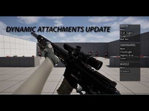 UE5 Fab | Advanced FPS Framework | Attachments Tutorial