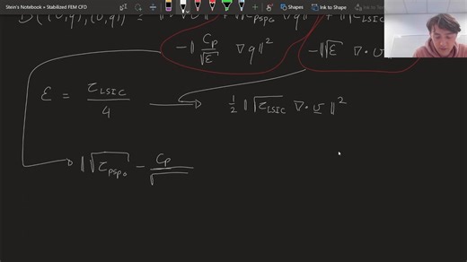 44 - Stabilized methods - PSPG LSIC stabilization parameter for linear basis f
