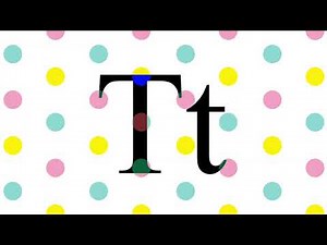 Sesame Street chant letter t