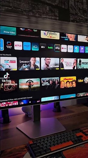 The new Samsung G8 Oled is here, check out the full review. #oled #samsung #gaming #gamingsetup