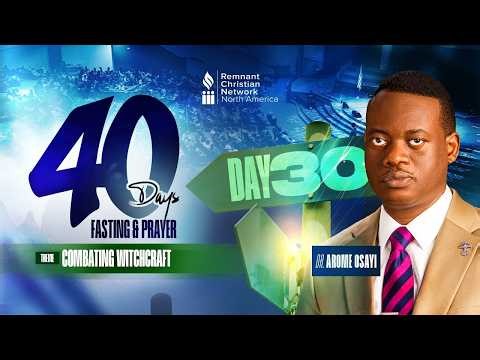 40 DAYS FASTING & PRAYER 2026 || DAY 30 || DR. AROME OSAYI || RCN MINNESOTA || 10TH FEBRUARY 2026