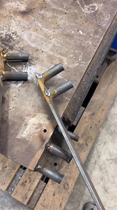 After cleaning the shop, I had some time to weld up some bending forks with my mastery welding skills I can even weld with my eyes closed! I also added some round bar to the sides of my table to help me bending things idea from Jamie Thomas #blacksmithingcommunity #metalwork #blacksmith #blacksmiths #blacksmithshop #blacksmithtools #blacksmithing #blacksmithingtools #blacksmithingisfun #blacksmithhammer #blacksmithart #blacksmithartist #artistblacksmith #metal #steel #fire #forging #metalart #me