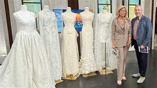 Bridal Gown Trends Wedding Show Preview | Today’s Bride on New Day Cleveland (Fox 8) | Today s Bride