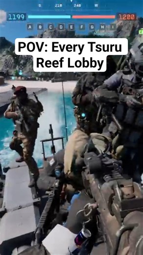 POV: You are in the new Tsuru Reef map in Battlefield 6! #bf6 #battlefield6 #gaming #bf6shorts