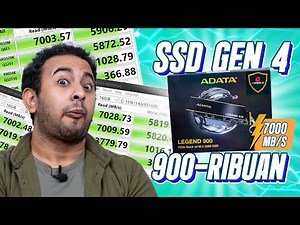 SSD GEN 4 7000 MB/s only 900 thousand! | Review SSD ADATA LEGEND 900