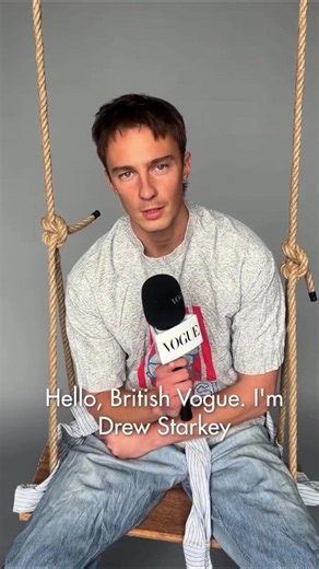 Drew starkey interview with British vogue. @Drew Starkey @British Vogue #drewstarkey #fanaccount #viral #fyp #viralvideo Drew Starkey is an American actor best known for his role as Rafe Cameron in the popular Netflix series Outer Banks. He is recognised for his intense performances, strong screen presence, and ability to portray complex characters. With his talent and charisma, Drew has become a rising star in the entertainment industry and has gained a large fan following around the world.