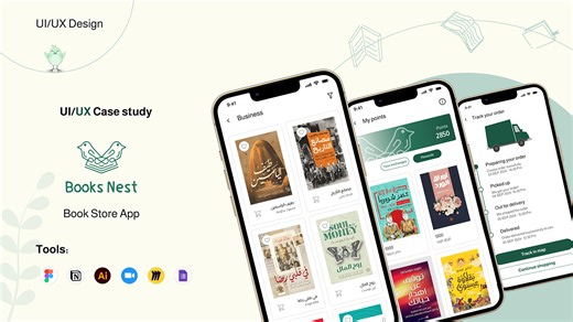 Book Store App UI/UX Case study