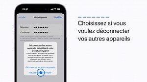 iPhone  - Réinitialiser le mot de passe identifiant Apple