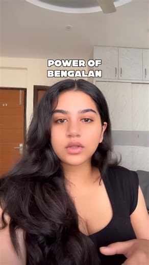 S K Y L on Instagram: "Power of Bengalan🥰🤨💅🏻🩷"