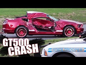 This Horrific Car Show Crash Left A Shelby Mustang GT500 Absolutely Demolished