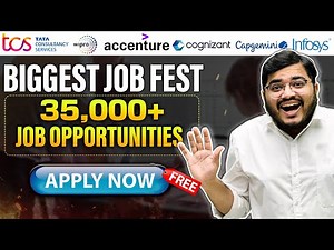 Biggest Off Campus Hiring | 35,000 IT Jobs | 2026, 2025, 2024 Batch Jobs | 2027 Batch Internships