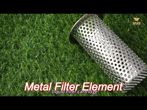 sturdy and durable structure metal filter media long service life