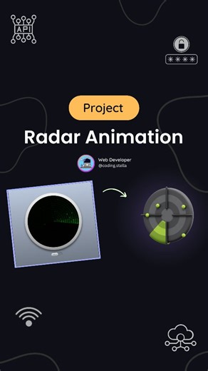 Stella • Coding • HTML • CSS • JAVASCRIPT on Instagram: "Animated CSS Radar Animation ☠️🫡 Next Level Live radar using Html CSS 😴😌 Next level cool game to play CSS 💬 Comment "radar" in source code [for my followers] 👩‍💻 Code credits goes to real owner [DM] 🤭 Source Code Available on website & Telegram Link in bio 🫶🏻 !! FOLLOW US TO LEARN CODING !! Follow for more @coding.stella 💙 Tags Your Friends 😉 Don't forget Like ♥️ and share 💬 Save for future references 📖 If you found this conte