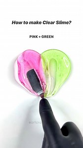 283K views · 1.6K reactions | How to make Clear Slime? #colormixing #satisfying | Art Craft Blend | Facebook
