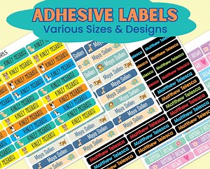 Daycare Labels - Waterproof Name Labels - Baby Bottle Labels - School Supply Labels - Summer Camp Labels - Waterproof and Dishwasher Safe - Etsy