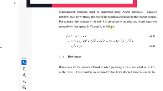 UTHM Part 7 : Formula (Mathematical Equation) #Thesis #Thesisformatting #Formula #LearnOnTiktok #Microsoftword #Keepwriting #UTHM