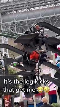 Woman can’t stop spinning on Mall of America Ride