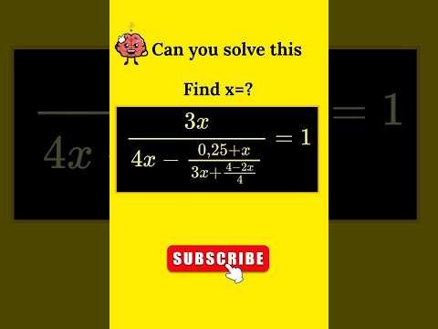 🔥LEARN MATH TRICK! HARVARD STUDENTS WERE GIVEN 5 SECONDS FOR THIS. CAN YOU DO IT?