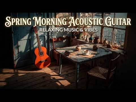 Light Acoustic Coffeehouse Music & Positive Spring Cafe Music - Fresh Spring Coffee Vibes 🌿