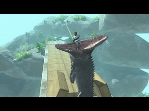 [ Dangerous Sea ] Run Away from MOSASAURUS - Animal Revolt Battle Simulator