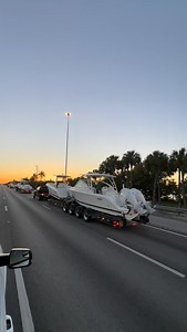 Rolling into MIBS 2026 with a full lineup of Pursuit Boats Every step of the way is executed with precision and expertise. @miamiboatshow @pursuitboats Need a quote to transport your boat. 📲 visit our website | Palmetto Yacht Management