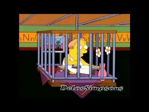 Toreador cara de melocotón Martin Prince Los Simpsons
