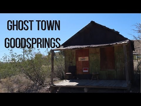 Exploring Ghost town Goodsprings NV. Abandoned builds in this old mining town in the desert.