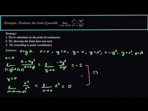 Multivariable Limits :: Show the Limit Does Not Exist :: TWO WAYS! :: Polar Coordinates