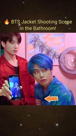 BTS Jacket Shooting Scene in the Bathroom | Stylish Behind the Scenes 💜✨ Jk & V #bts RECAP