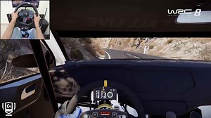 WRC 8 — Volkswagen Polo R5 Rally Action with G29